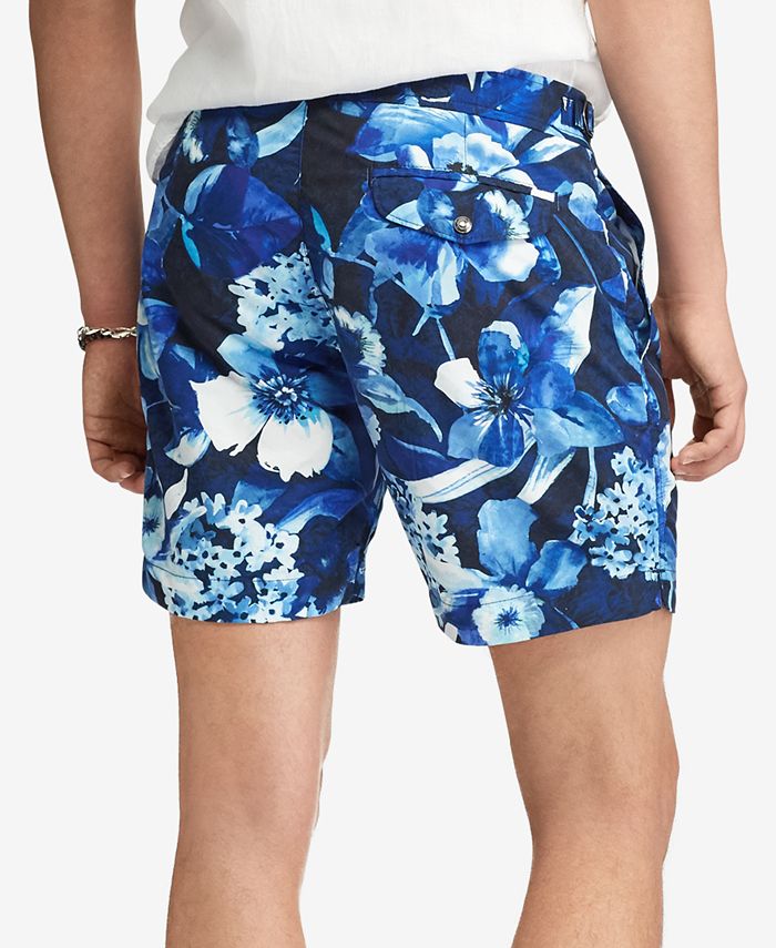 Polo Ralph Lauren Men's 6" TropicalPrint Swim Trunks Macy's