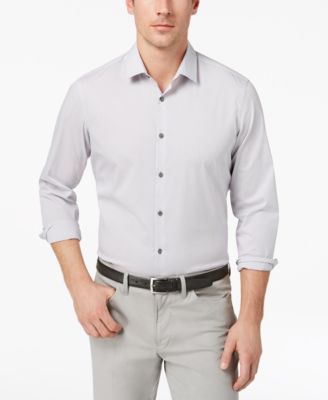Alfani - Men's Modern Striped Shirt