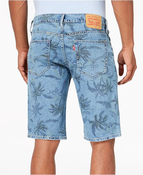 levi's stretch denim shorts