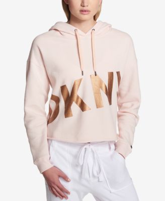 dkny cropped hoodie