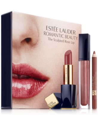 Estée Lauder - 3-Pc. Romantic Beauty Sculpted Rose Lip Set
