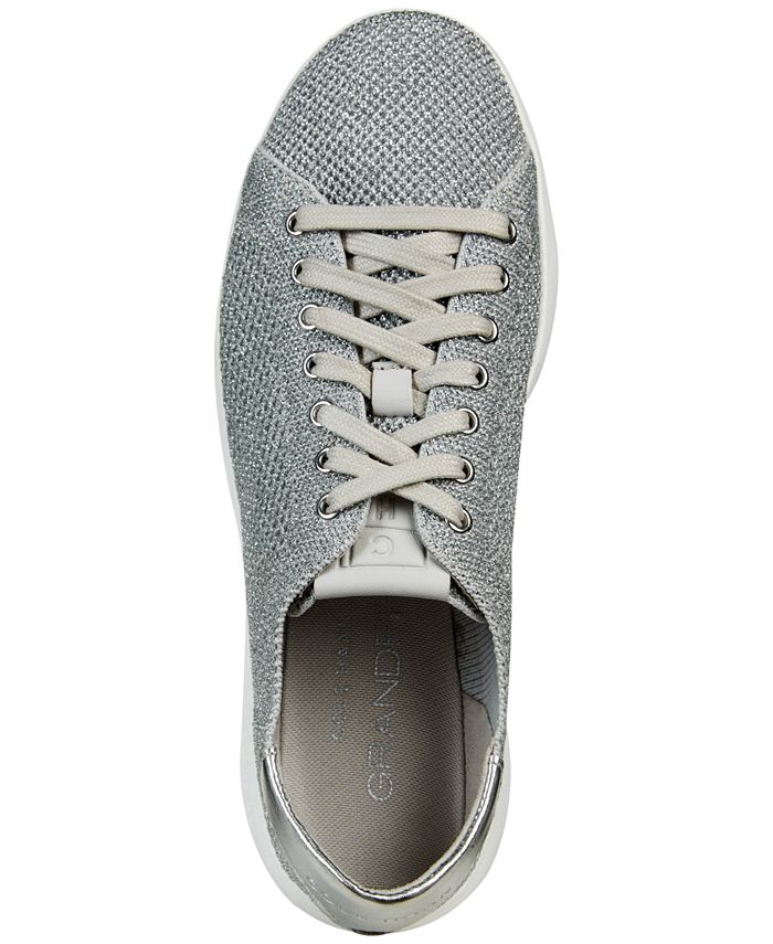 Cole Haan Women's GrandPro Stitchlite Lace-up Tennis Sneakers - Macy's