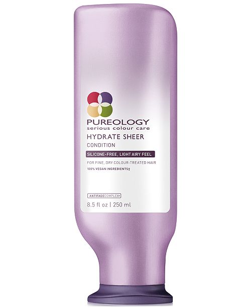 Pureology Hydrate Sheer Conditioner 8 5 Oz From Purebeauty
