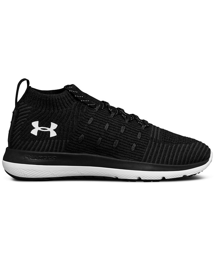 Black Under Armour Mens Slingflex Rise Running Gym Fitness Active Trainers 