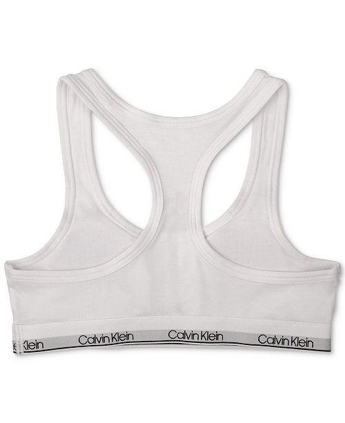 Calvin Klein Molded Logo Bra Little Girls Big Girls Reviews