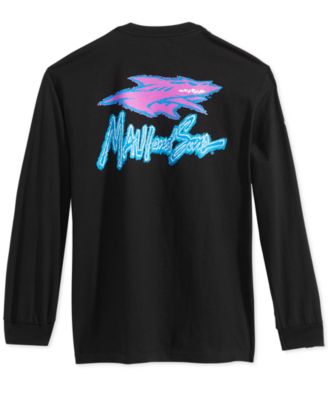 Maui and Sons - Men's Long-Sleeve Graphic Print T-Shirt