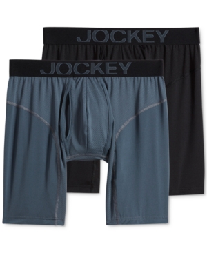 Jockey Men's 2-Pk RapidCool Midway Boxer Briefs