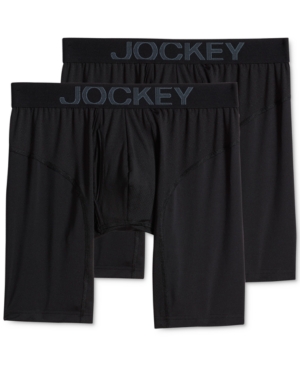 Jockey Men's 2-Pk RapidCool Midway Boxer Briefs