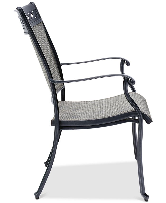 Agio Vintage II Outdoor Sling Dining Chair, Created for Macy's Macy's