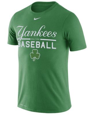 Nike Men's New York Yankees Clover Dry Practice T-Shirt - Macy's