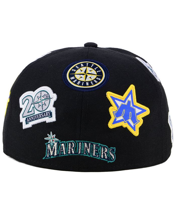 New Era Seattle Mariners Ultimate Patch Collection All Patches 59FIFTY