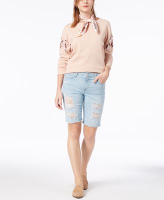 Joe's Jeans - The Finn Ripped Bermuda Shorts