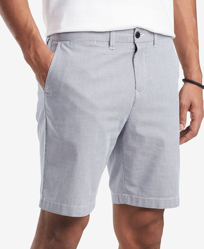 Tommy Hilfiger Men's Stretch Stripe 9" Shorts, Created for Macy's Macy's