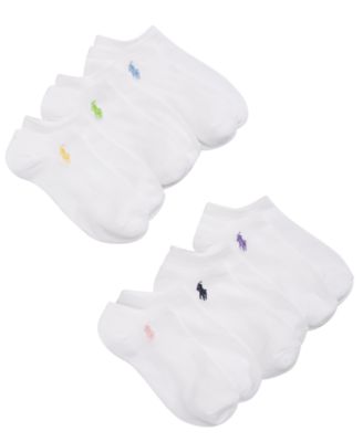 Ralph Lauren - 6-Pack Low-Cut Socks, Little & Big Girls