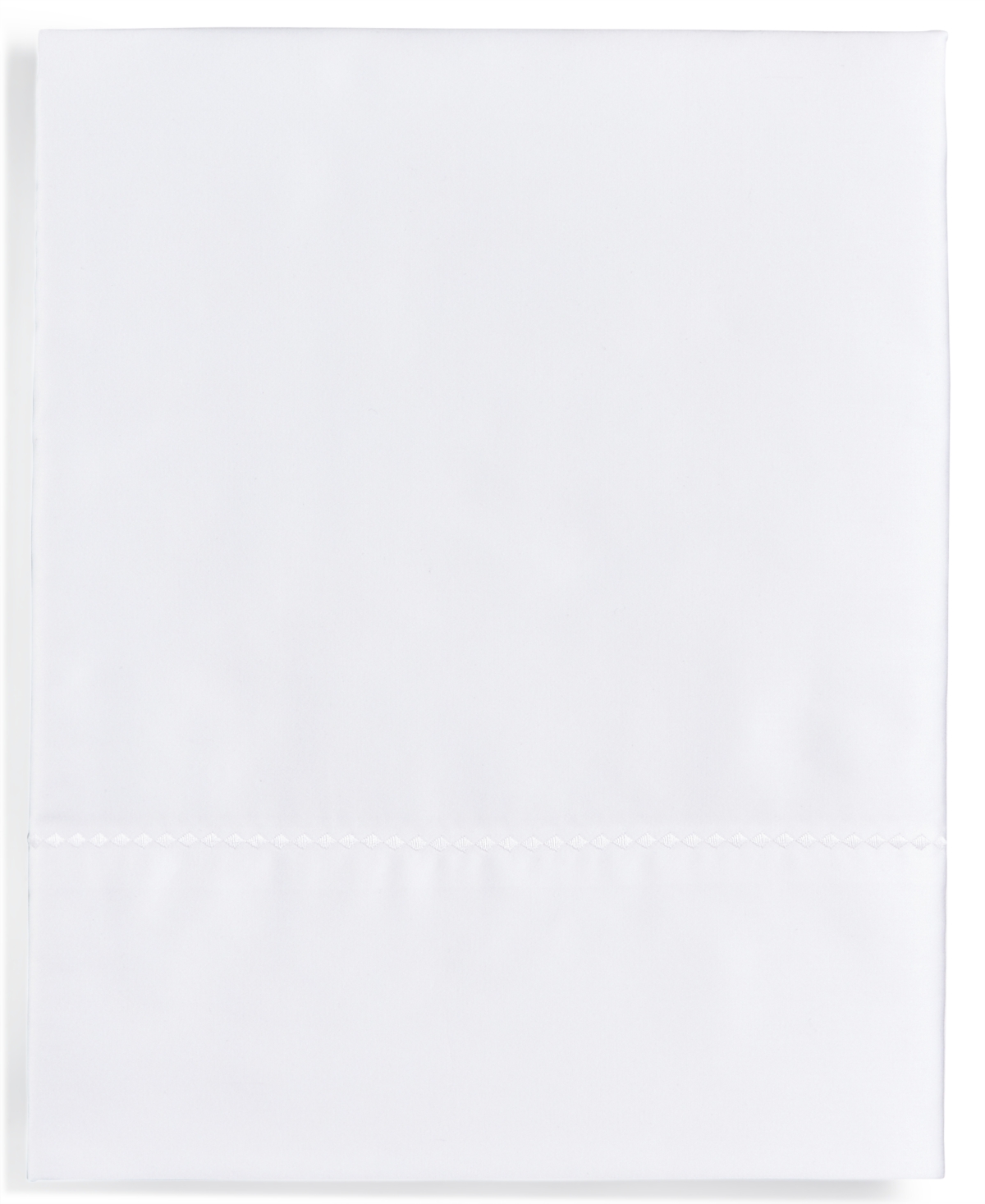 Martha Stewart Collection Closeout!  Open Stock Solid 400 Thread Count Cotton Sateen Flat Sheet, Quee In Cloud (white)