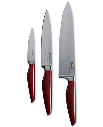 Ayesha Curry - Home Collection 3-Pc. Japanese Steel Cooking Knife Set
