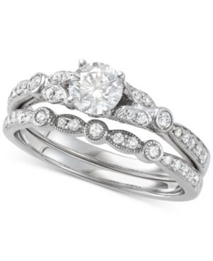 image of Diamond Bridal Set (1 ct. t.w.) in 14k White Gold