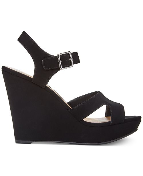 American Rag Rochelle Platform Wedge Sandals, Created for Macy's ...
