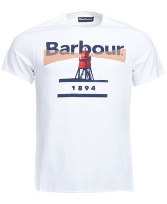 barbour t shirt mens