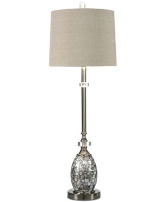 capiz shell table lamp