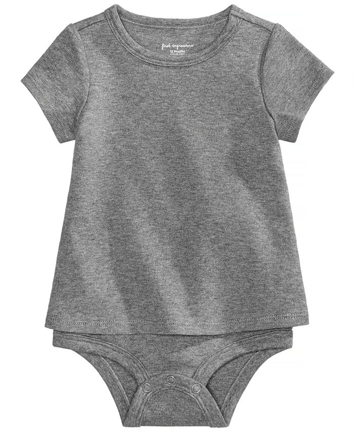 First Impressions Cotton TShirt Bodysuit, Baby Girls or Baby Boys