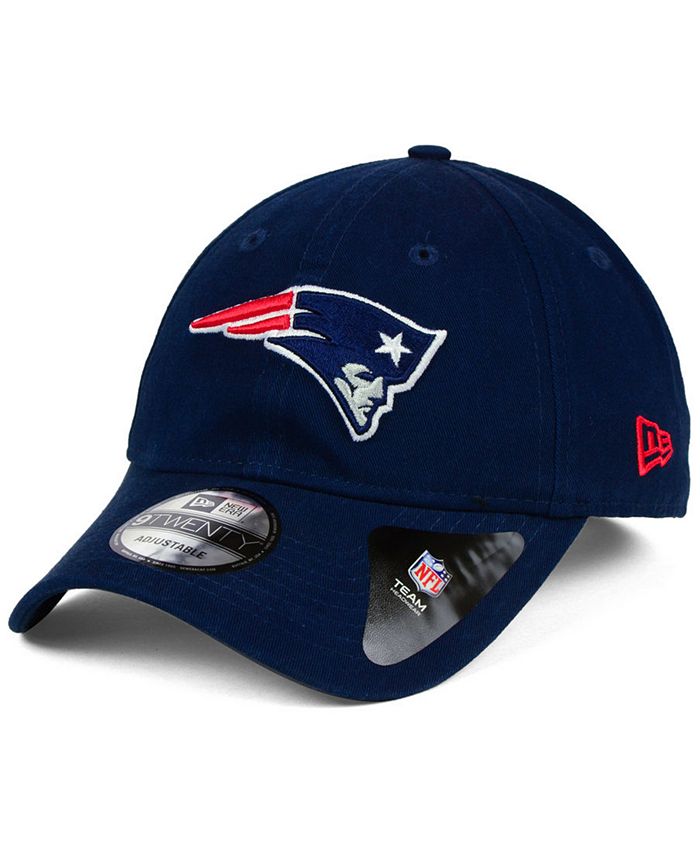 New Era New England Patriots Core Shore 9TWENTY Strapback Cap - Macy's
