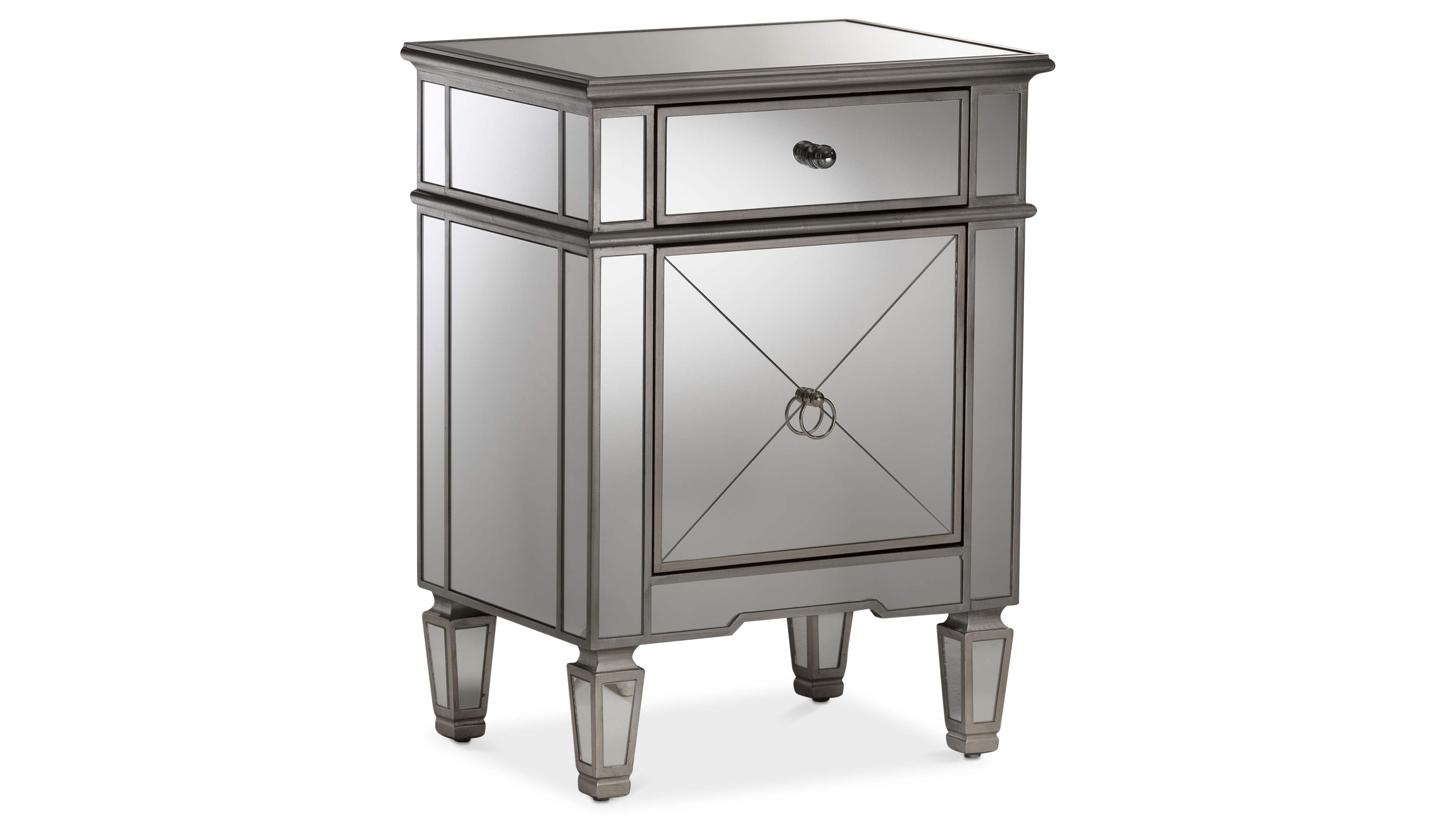 Claudia Mirrored Nightstand