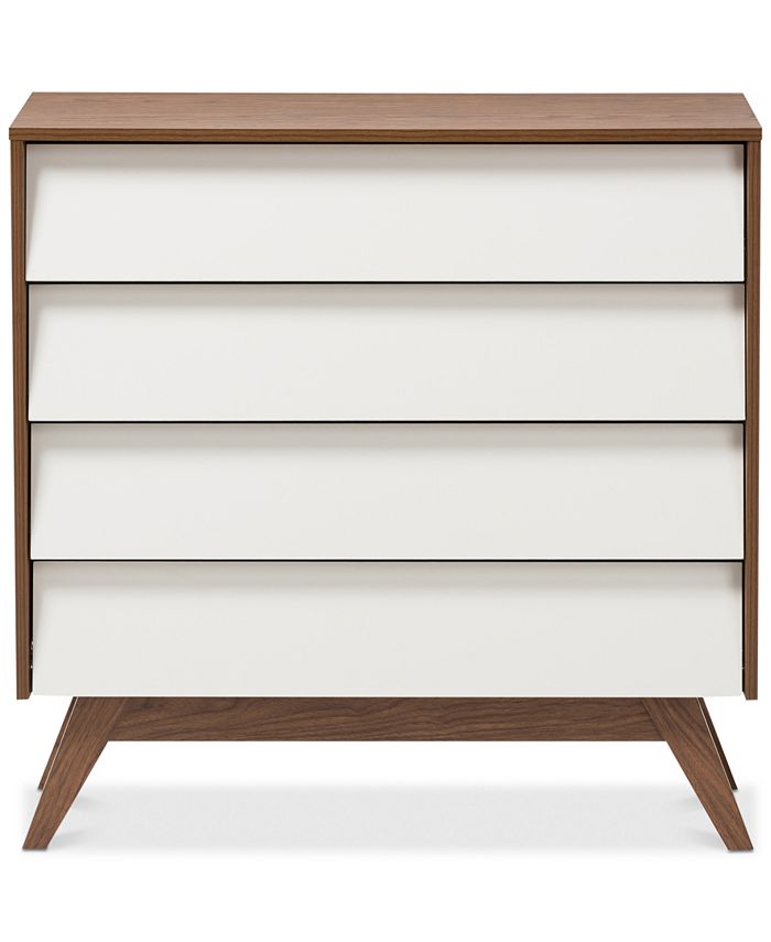 Furniture Hildon 4Drawer Chest Macy's