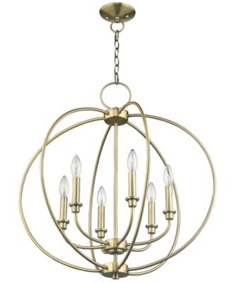Milania 6- Light Metal Chandelier