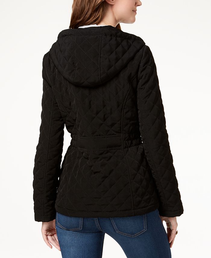 Laundry by Shelli Segal Hooded Quilted Jacket Macy's
