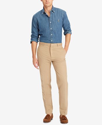 Polo Ralph Lauren Men's Classic-Fit Denim Shirt & Reviews - Casual  Button-Down Shirts - Men - Macy's