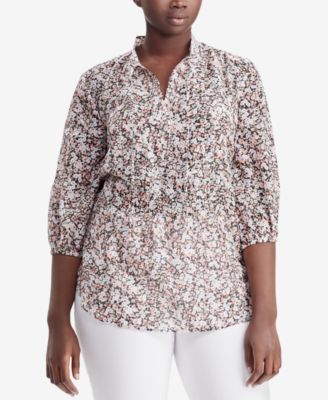 Lauren Ralph Lauren - Plus Size Floral-Print Top