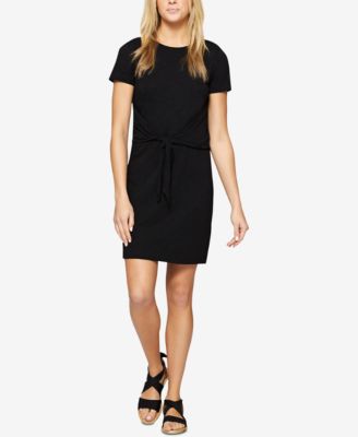 Sanctuary - Juno Cotton Tie-Waist T-Shirt Dress