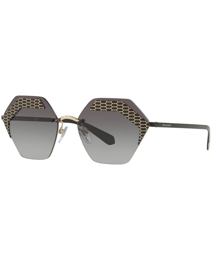 BVLGARI Polarized Sunglasses , BV6103 - Macy's
