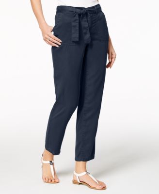 Style & Co - Tie-Belt Pants