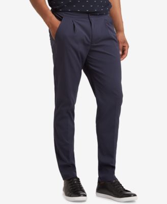 Kenneth Cole New York - Men's Slim-Fit Seersucker Pants