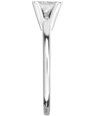 Diamond (1 ct. t.w.) Princess Engagement Ring in 14k White, Yellow or Rose Gold 