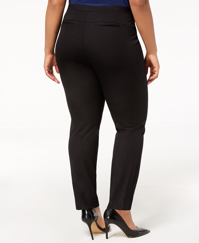 Alfani Plus Size High-Rise Skinny Pants, Created for Macy's - Macy's