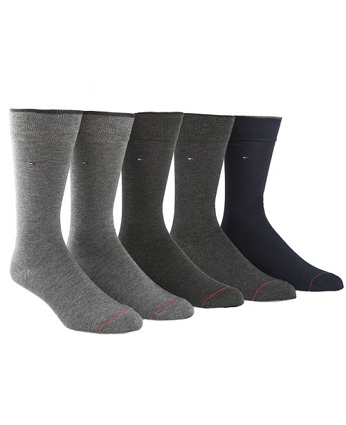 Tommy Hilfiger Dress Socks, 5 Pack & Reviews - Socks - Men - Macy's