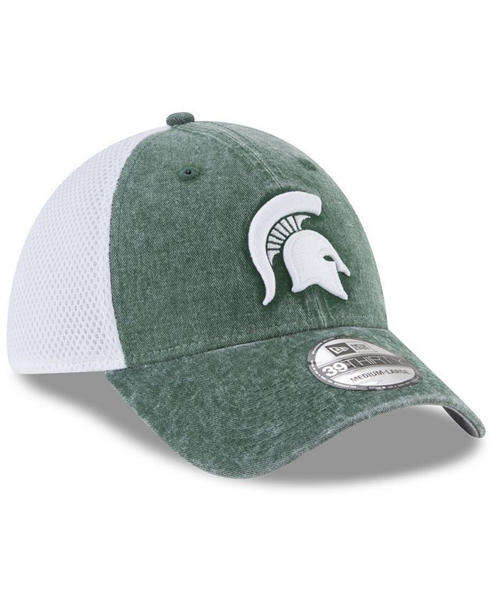 New Era Michigan State Spartans Washed Neo 39THIRTY Cap Macy's