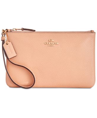 coach wristlet wallet macy's