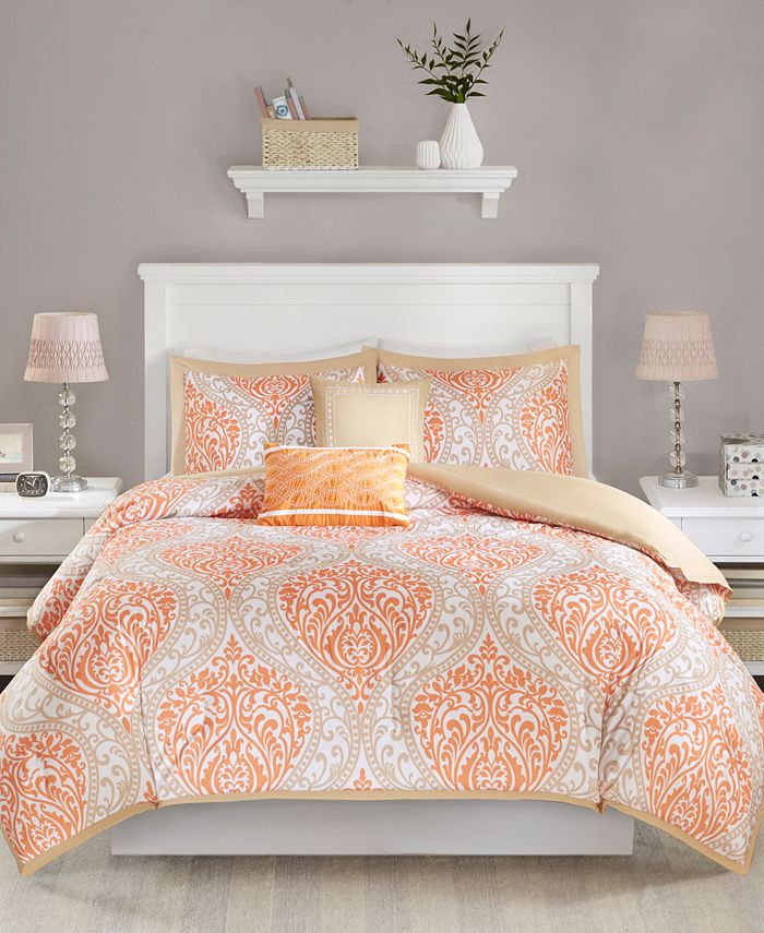 Intelligent Design Senna 4Pc. Twin/Twin XL Coverlet Set Macy's