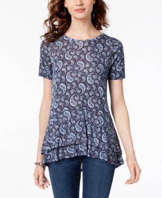 michael kors peplum top