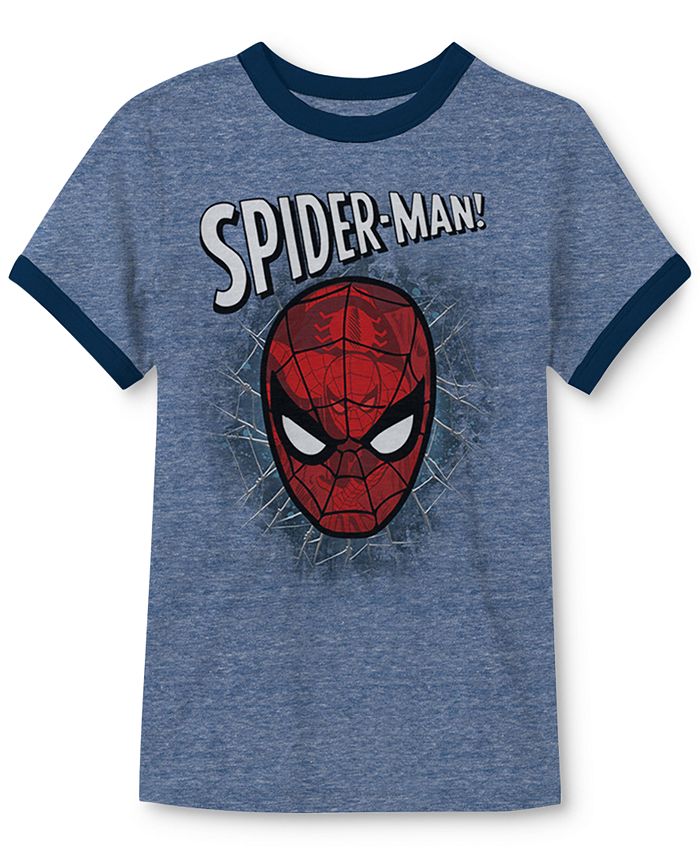 Spider-Man Graphic-Print T-Shirt, Big Boys - Macy's