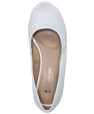 Naturalizer Contrast Peep Toe Wedges