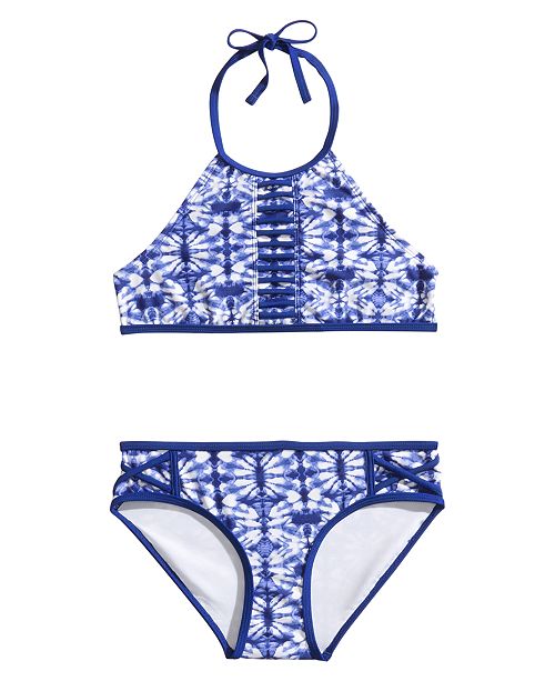 Summer Crush 2 Pc Printed Bikini Big Girls Reviews Swimwear