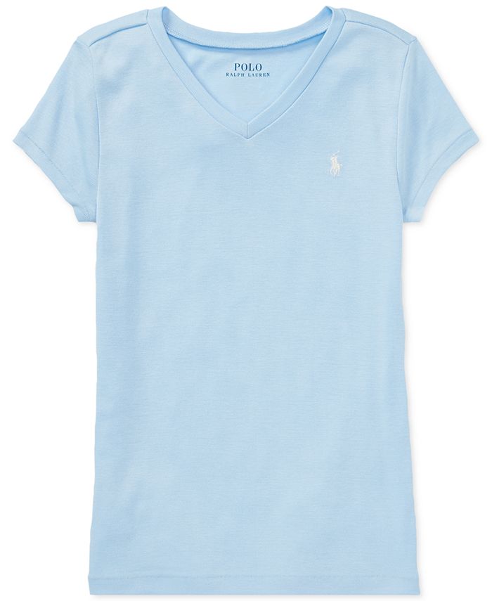 Polo shirts v best sale neck girls