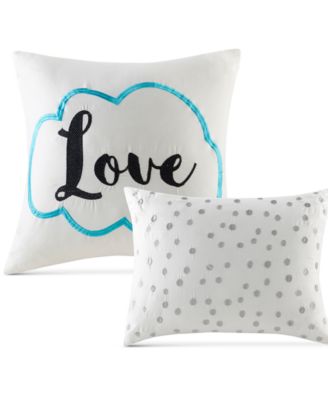 Raina Metallic 4-Pc. Comforter Set, Twin/Twin XL