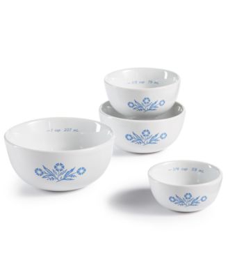 Corningware Cornflower 4-Pc. Measuring Bowl Set