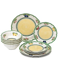 French Garden 12-Pc. Dinnerware Set, Service for 4, Created for Macy's